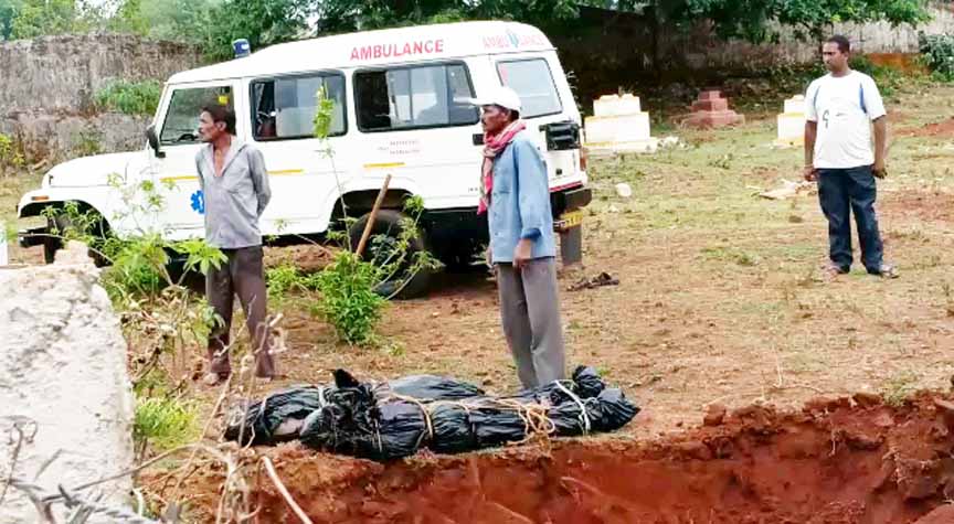 ଶବ ନେବାକୁ ଆସିଲେନି ସମ୍ପର୍କୀୟ, ସତ୍କାର କଲା ପୋଲିସ