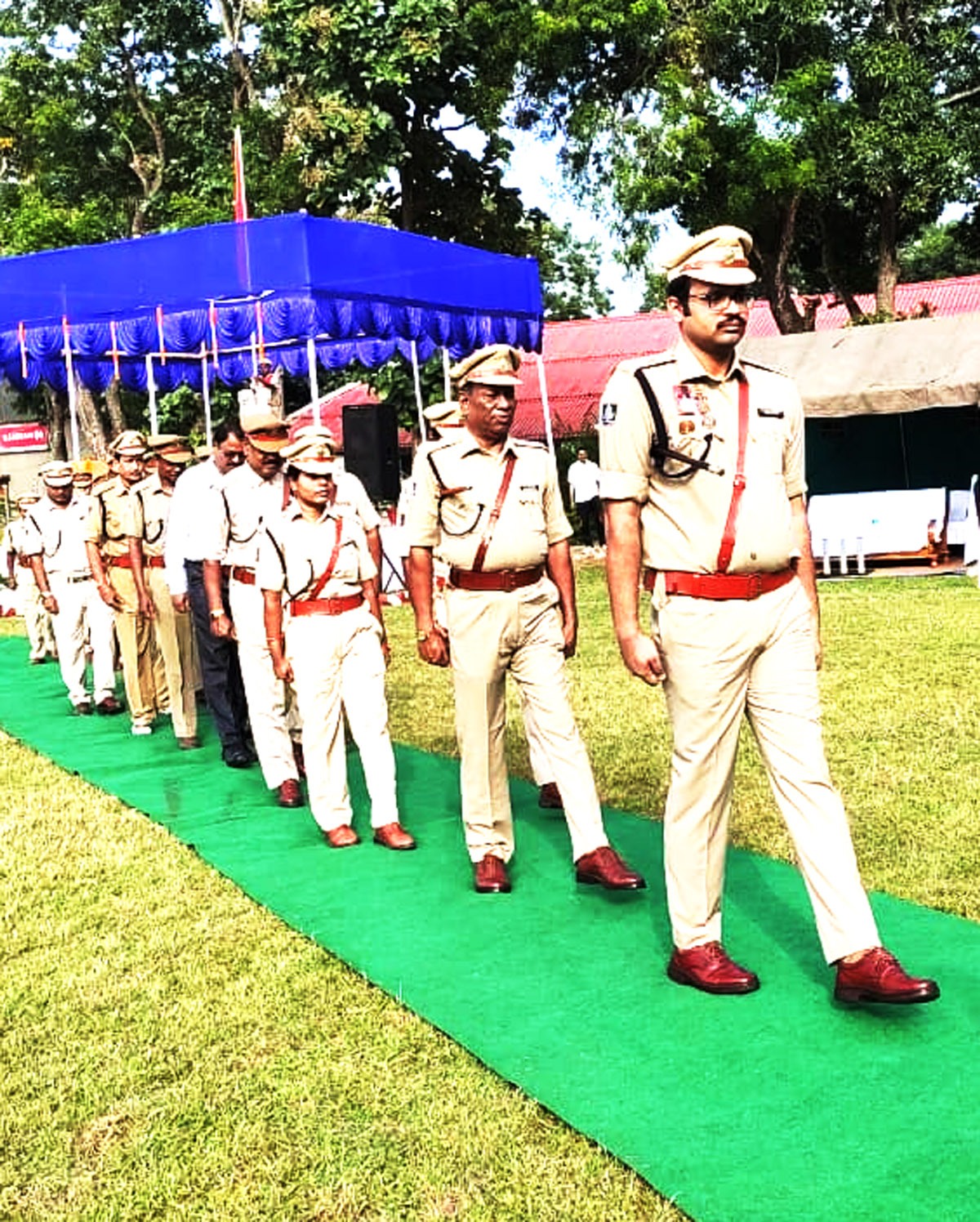  କେନ୍ଦୁଝର ରିଜର୍ଭ ପଡିଆଠାରେ ୬୦ତମ ପୋଲିସ ସହିଦ୍‌ ଦିବସ 