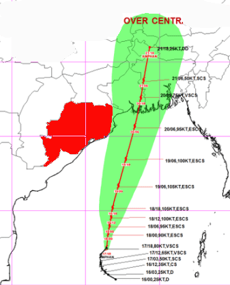 ୨୦ରେ ସ୍ଥଳଭାଗ ଛୁଇଁବ ‘ଅମ୍ଫାନ୍‌’