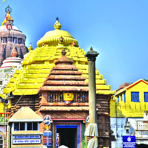 ଶ୍ରୀମନ୍ଦିର ନାଟମଣ୍ଡପ ବିମରେ ୭ ଫୁଟ ଲମ୍ବର ଫାଟ